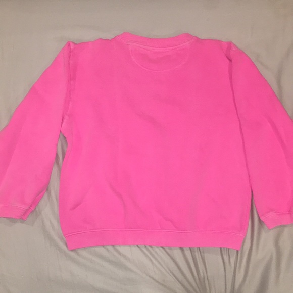 Pink East Hampton Kids Crewneck sweatshirt size LG - Picture 4 of 4